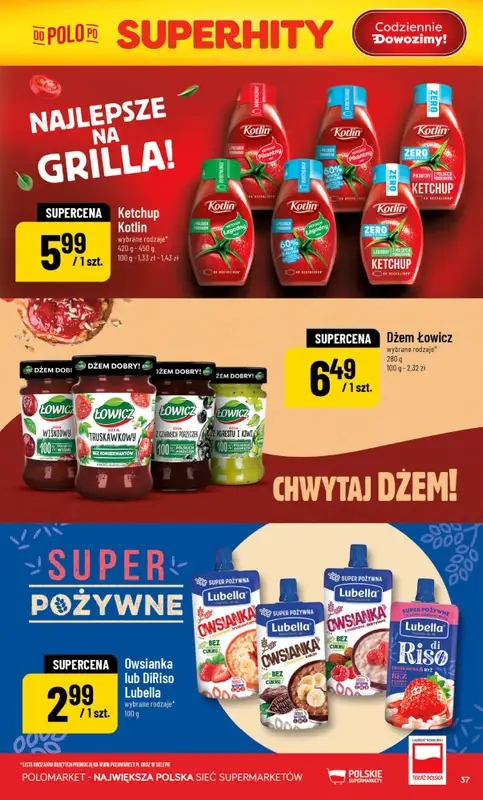 POLOmarket - gazetka promocyjna Gazetka od środy 19.08 do wtorku 25.08 - strona 37