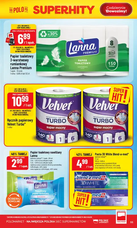 POLOmarket - gazetka promocyjna Gazetka od środy 19.08 do wtorku 25.08 - strona 55