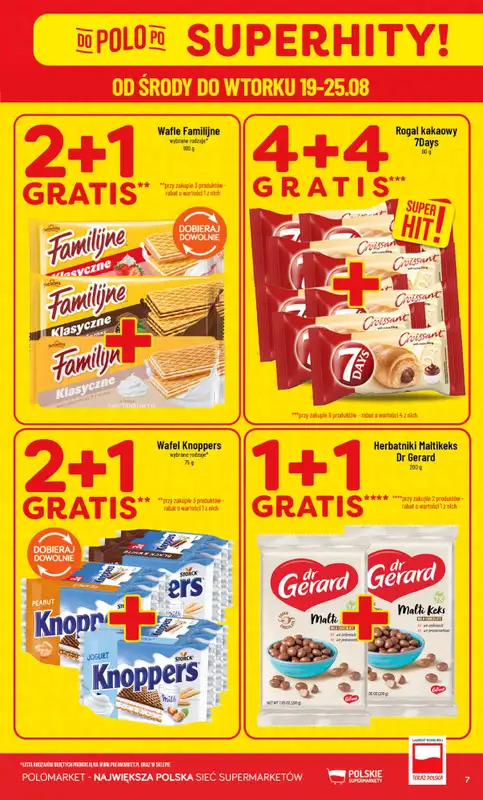 POLOmarket - gazetka promocyjna Gazetka od środy 19.08 do wtorku 25.08 - strona 7