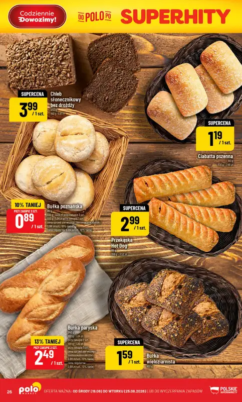 POLOmarket - gazetka promocyjna Gazetka od środy 19.08 do wtorku 25.08 - strona 26
