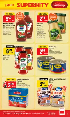 POLOmarket - gazetka promocyjna Gazetka od środy 19.08 do wtorku 25.08 - strona 35