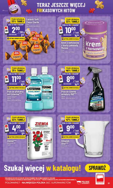 POLOmarket - gazetka promocyjna Gazetka od środy 19.08 do wtorku 25.08 - strona 61