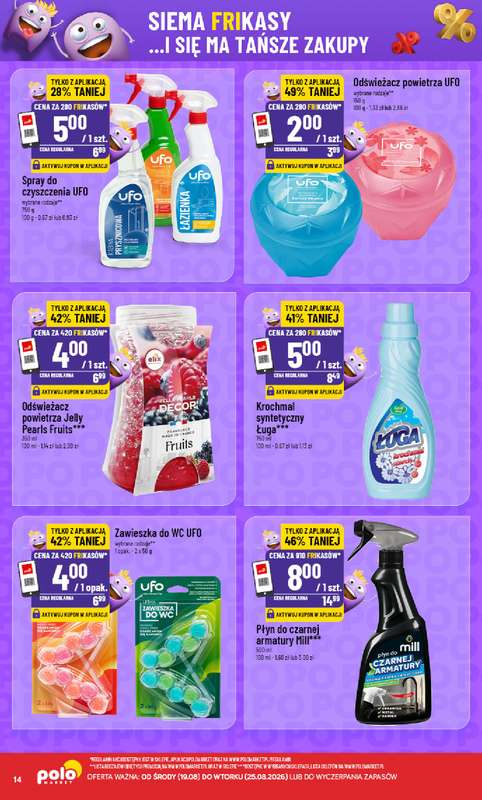 POLOmarket - gazetka promocyjna Frikasowy Katalog od środy 19.08 do wtorku 25.08 - strona 14