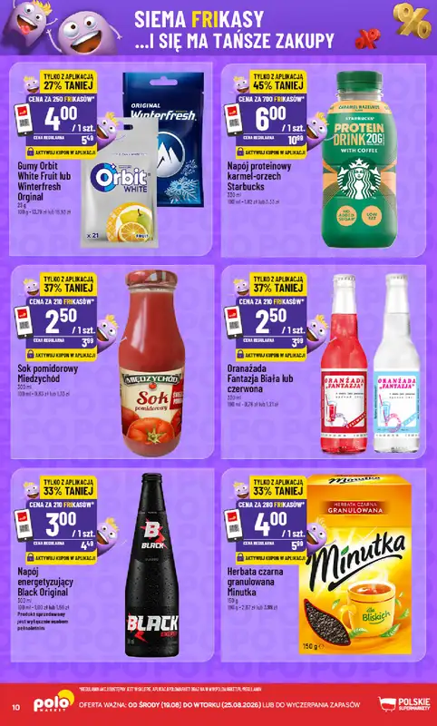 POLOmarket - gazetka promocyjna Frikasowy Katalog od środy 19.08 do wtorku 25.08 - strona 10
