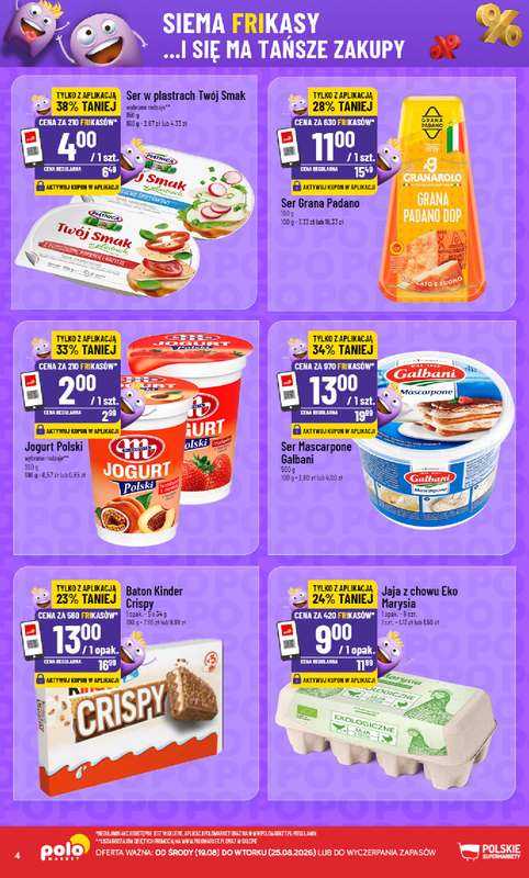 POLOmarket - gazetka promocyjna Frikasowy Katalog od środy 19.08 do wtorku 25.08 - strona 4