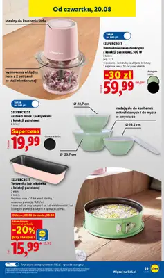 Lidl - gazetka promocyjna Katalog od poniedziałku 17.08 do soboty 22.08 - strona 43