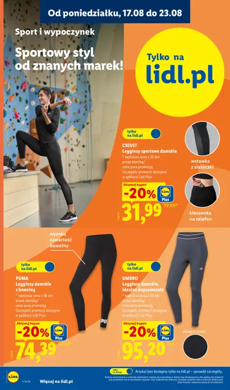 Lidl - gazetka promocyjna Katalog od poniedziałku 17.08 do soboty 22.08 - strona 24