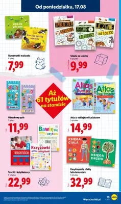Lidl - gazetka promocyjna Katalog od poniedziałku 17.08 do soboty 22.08 - strona 15