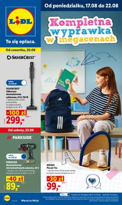 Lidl - gazetka promocyjna Katalog od poniedziałku 17.08 do soboty 22.08
