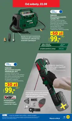 Lidl - gazetka promocyjna Katalog od poniedziałku 17.08 do soboty 22.08 - strona 57