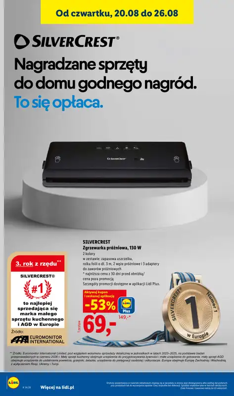 Lidl - gazetka promocyjna Katalog od poniedziałku 17.08 do soboty 22.08 - strona 32
