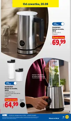 Lidl - gazetka promocyjna Katalog od poniedziałku 17.08 do soboty 22.08 - strona 39
