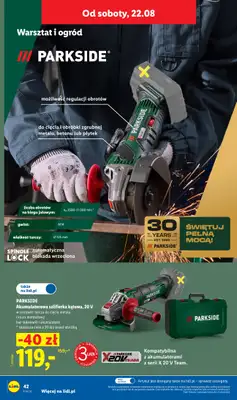 Lidl - gazetka promocyjna Katalog od poniedziałku 17.08 do soboty 22.08 - strona 56