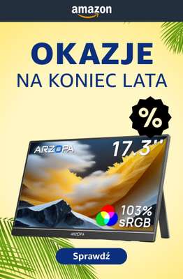 Amazon - gazetka promocyjna Okazje na koniec lata od poniedziałku 17.08 