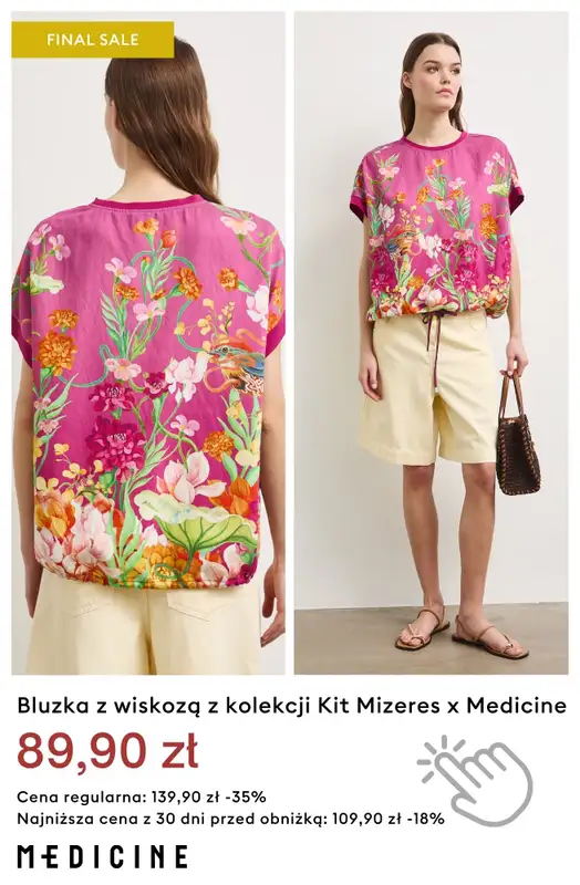 Medicine - gazetka promocyjna Wyprzedaż - koszule i bluzki od 39,90 zł od poniedziałku 17.08 do czwartku 27.08 - strona 9