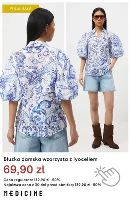 Medicine - gazetka promocyjna Wyprzedaż - koszule i bluzki od 39,90 zł od poniedziałku 17.08 do czwartku 27.08 - strona 11