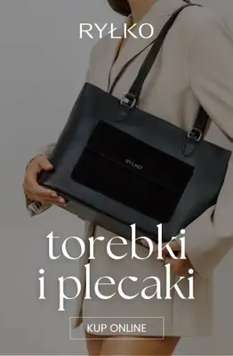 Ryłko - gazetka promocyjna SALE - Torebki i plecaki od poniedziałku 17.08 