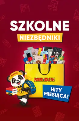 MR. DIY - gazetka promocyjna Szkolne niezbędniki od poniedziałku 17.08 do poniedziałku 31.08