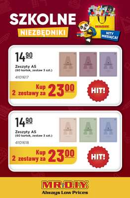 MR. DIY - gazetka promocyjna Szkolne niezbędniki od poniedziałku 17.08 do poniedziałku 31.08 - strona 3