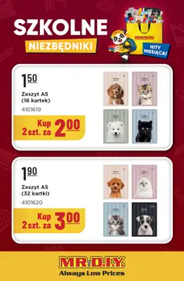 MR. DIY - gazetka promocyjna Szkolne niezbędniki od poniedziałku 17.08 do poniedziałku 31.08 - strona 2