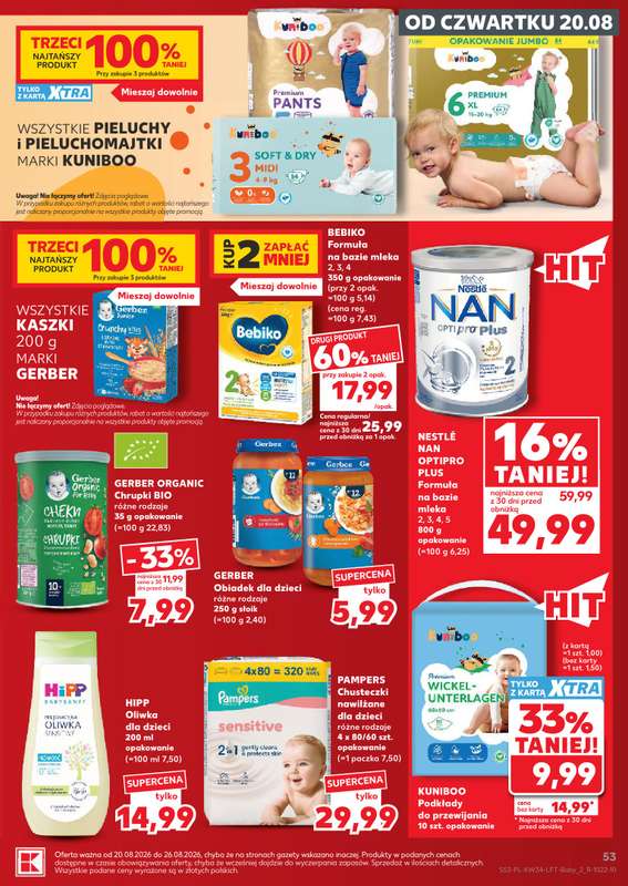 Kaufland - gazetka promocyjna Gazetka Tygodnia od czwartku 20.08 do środy 26.08 - strona 53