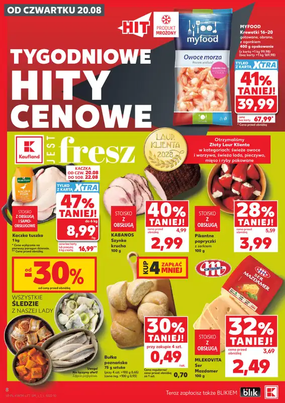 Kaufland - gazetka promocyjna Gazetka Tygodnia od czwartku 20.08 do środy 26.08 - strona 8