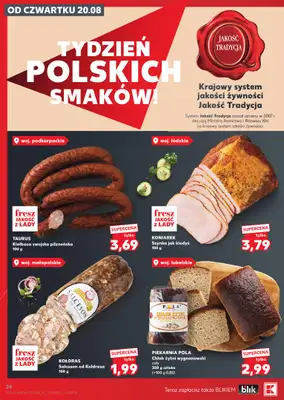 Kaufland - gazetka promocyjna Gazetka Tygodnia od czwartku 20.08 do środy 26.08 - strona 24