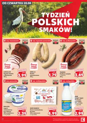 Kaufland - gazetka promocyjna Gazetka Tygodnia od czwartku 20.08 do środy 26.08 - strona 20