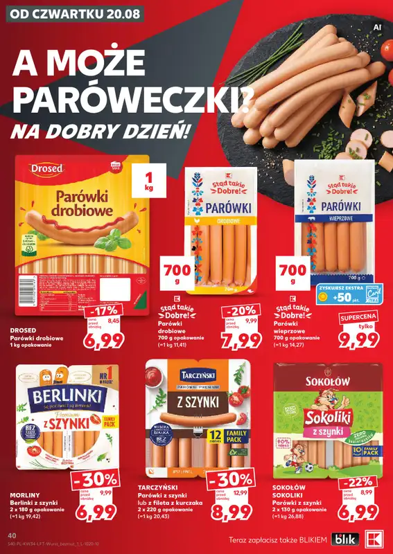 Kaufland - gazetka promocyjna Gazetka Tygodnia od czwartku 20.08 do środy 26.08 - strona 40
