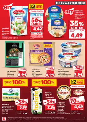 Kaufland - gazetka promocyjna Gazetka Tygodnia od czwartku 20.08 do środy 26.08 - strona 43