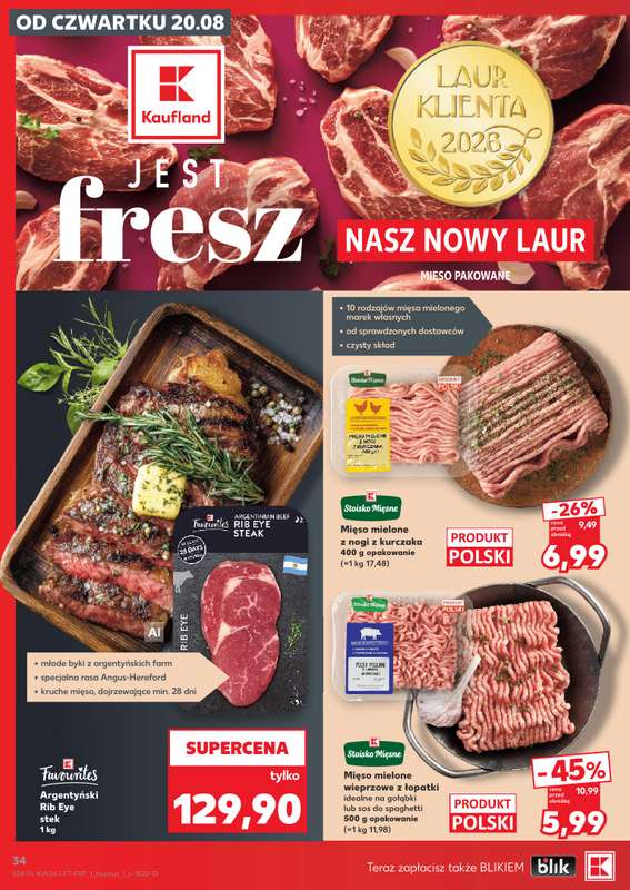 Kaufland - gazetka promocyjna Gazetka Tygodnia od czwartku 20.08 do środy 26.08 - strona 34