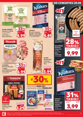 Kaufland - gazetka promocyjna Gazetka Tygodnia od czwartku 20.08 do środy 26.08 - strona 41