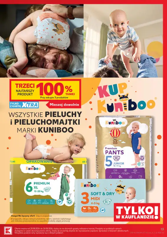 Kaufland - gazetka promocyjna Gazetka Tygodnia od czwartku 20.08 do środy 26.08 - strona 13