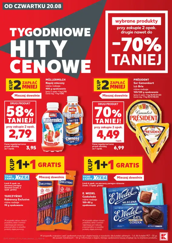 Kaufland - gazetka promocyjna Gazetka Tygodnia od czwartku 20.08 do środy 26.08 - strona 2