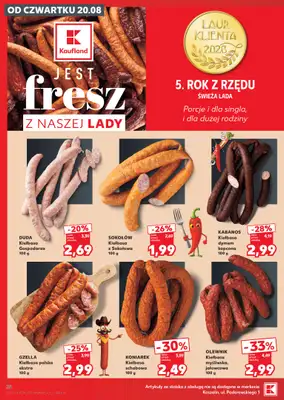 Kaufland - gazetka promocyjna Gazetka Tygodnia od czwartku 20.08 do środy 26.08 - strona 28