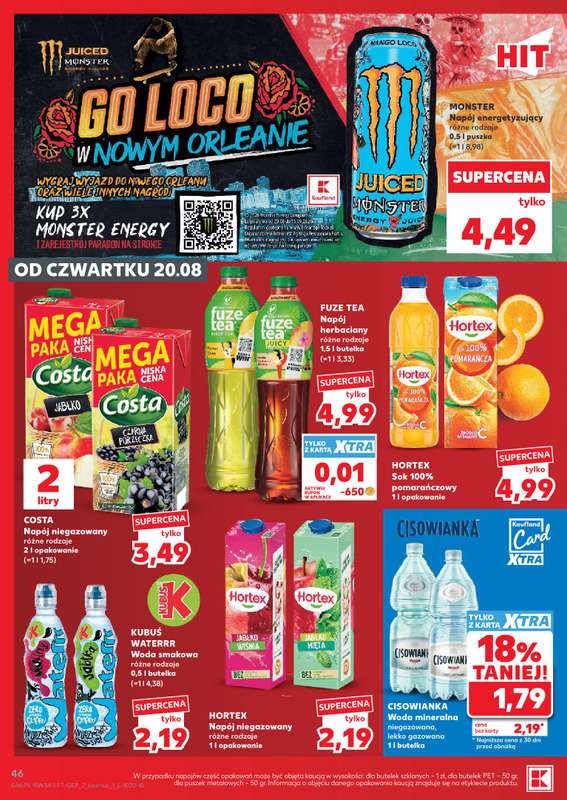 Kaufland - gazetka promocyjna Gazetka Tygodnia od czwartku 20.08 do środy 26.08 - strona 46