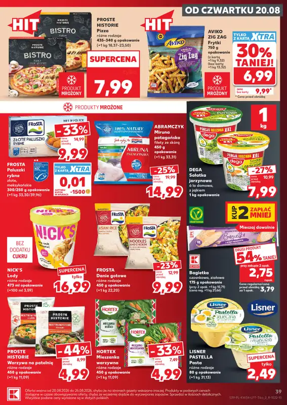 Kaufland - gazetka promocyjna Gazetka Tygodnia od czwartku 20.08 do środy 26.08 - strona 39