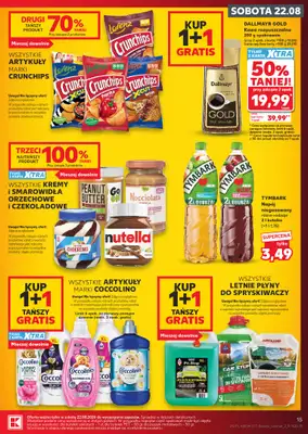 Kaufland - gazetka promocyjna Gazetka Tygodnia od czwartku 20.08 do środy 26.08 - strona 15