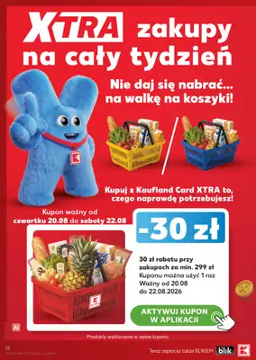 Kaufland - gazetka promocyjna Gazetka Tygodnia od czwartku 20.08 do środy 26.08 - strona 12