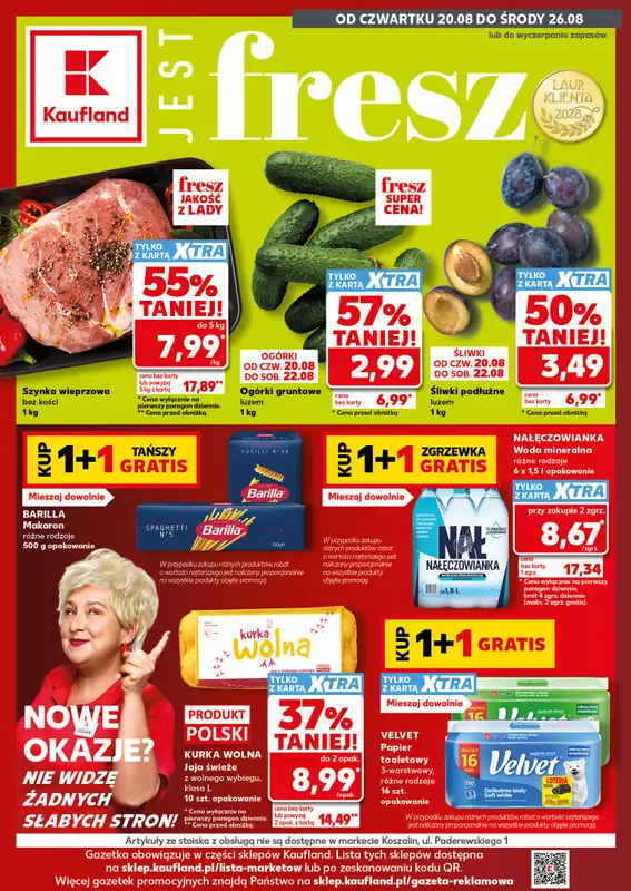 Kaufland - gazetka promocyjna Gazetka Tygodnia od czwartku 20.08 do środy 26.08