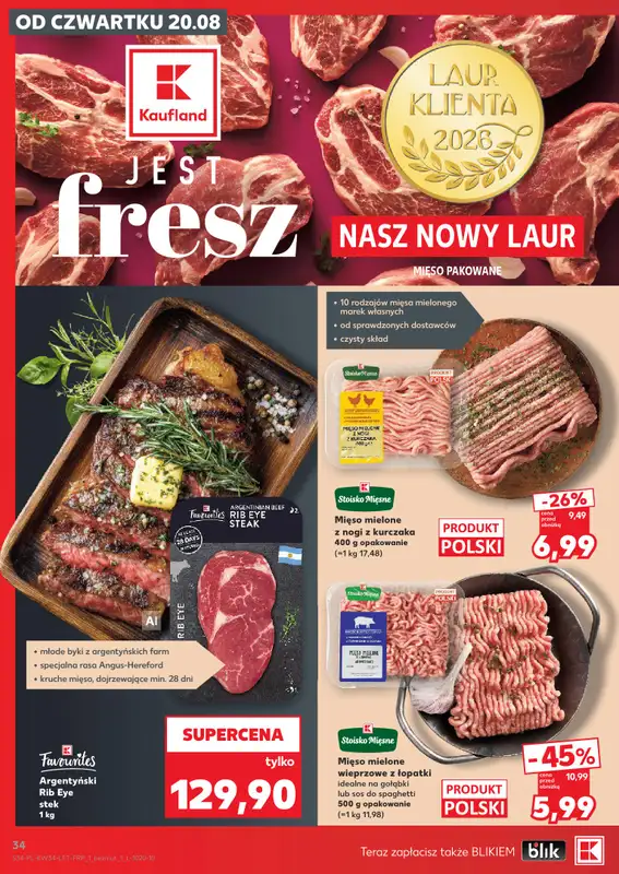 Kaufland - gazetka promocyjna Gazetka Tygodnia od czwartku 20.08 do środy 26.08 - strona 34