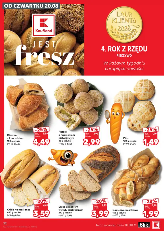 Kaufland - gazetka promocyjna Gazetka Tygodnia od czwartku 20.08 do środy 26.08 - strona 32