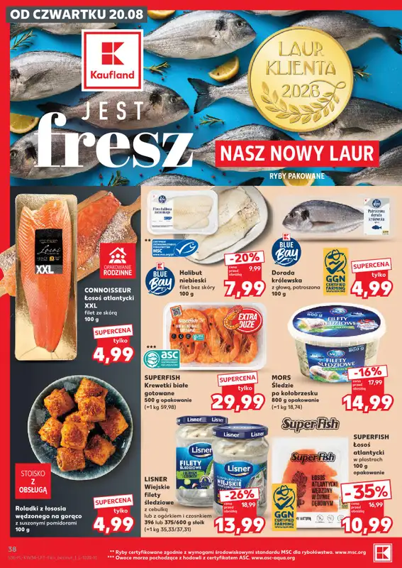 Kaufland - gazetka promocyjna Gazetka Tygodnia od czwartku 20.08 do środy 26.08 - strona 38