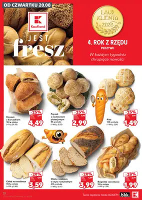 Kaufland - gazetka promocyjna Gazetka Tygodnia od czwartku 20.08 do środy 26.08 - strona 32
