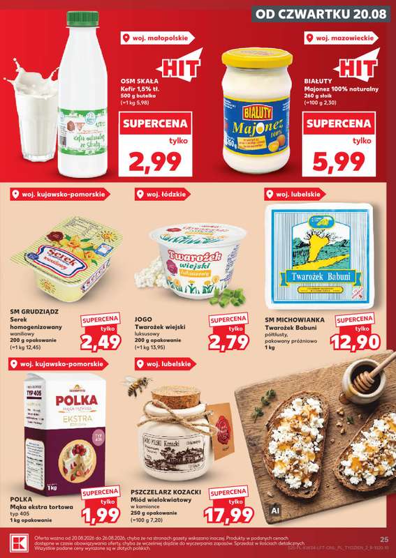 Kaufland - gazetka promocyjna Gazetka Tygodnia od czwartku 20.08 do środy 26.08 - strona 25