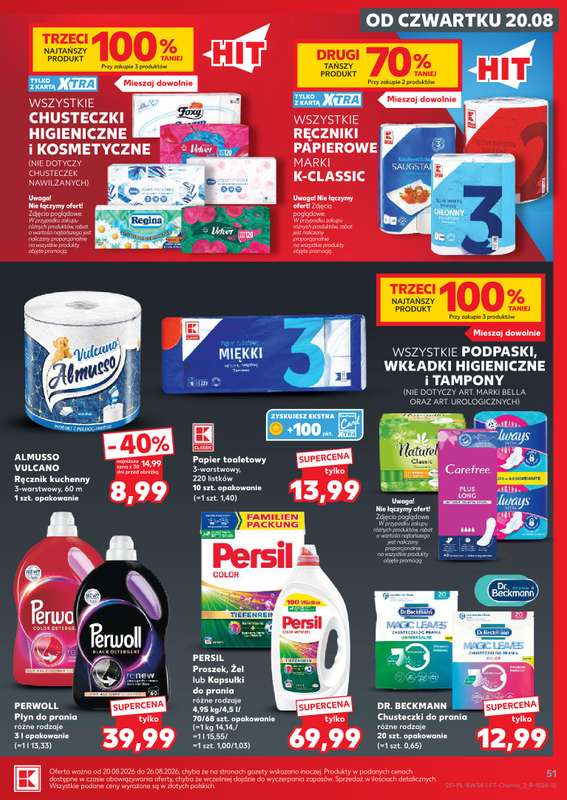 Kaufland - gazetka promocyjna Gazetka Tygodnia od czwartku 20.08 do środy 26.08 - strona 51