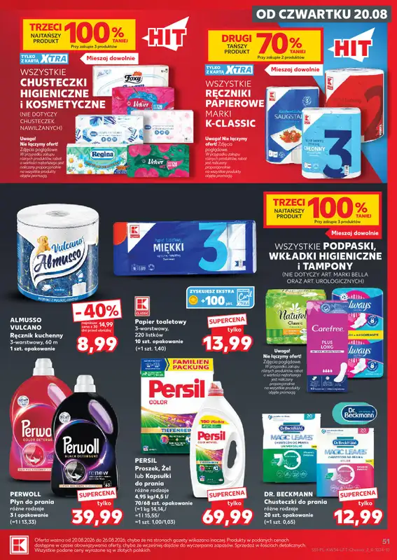 Kaufland - gazetka promocyjna Gazetka Tygodnia od czwartku 20.08 do środy 26.08 - strona 51