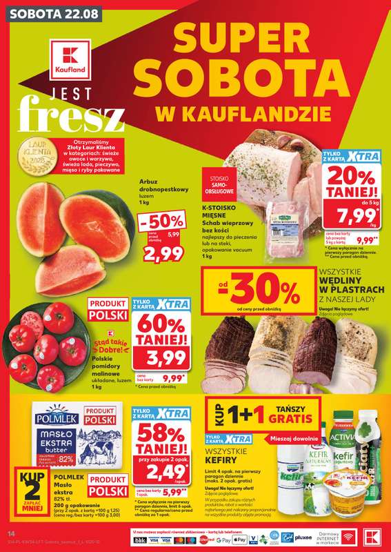 Kaufland - gazetka promocyjna Gazetka Tygodnia od czwartku 20.08 do środy 26.08 - strona 14
