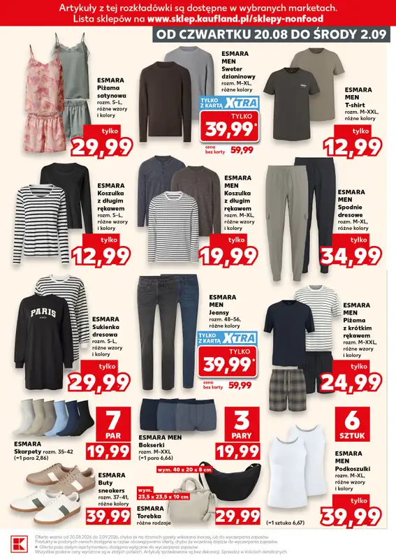 Kaufland - gazetka promocyjna Oferta Kaufland - Non Food od czwartku 20.08 do środy 26.08 - strona 11