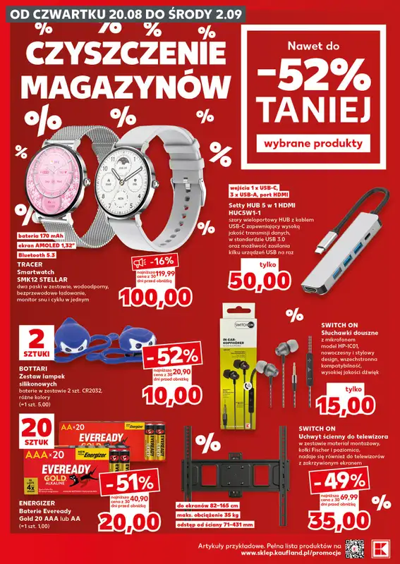 Kaufland - gazetka promocyjna Oferta Kaufland - Non Food od czwartku 20.08 do środy 26.08 - strona 4